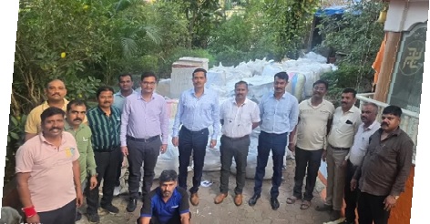 कल्याण क्राईम ब्रँच युनिट -३, ची धडक कारवाई ८७ लाखाहून अवैद्य गुटखा जप्त