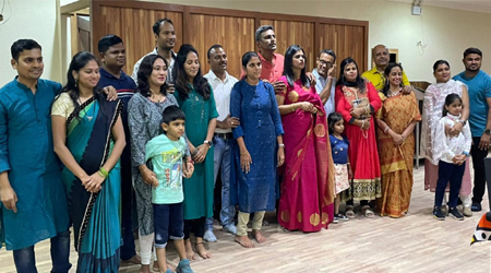 अंगोला मध्ये भारतीयांनी गुढीपाडवा धुमधडाक्यात साजरा केला