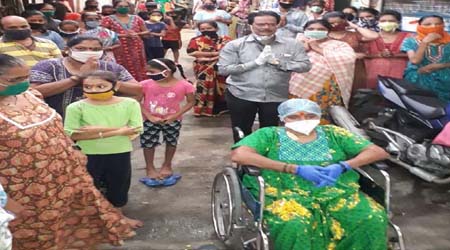 दहा दिवस व्हेंटीलेटरवर राहूनही महिलने केला कोरोनाचा पराभव-डॉ.आव्हाडांच्या मदतीमुळे महिला बचावली