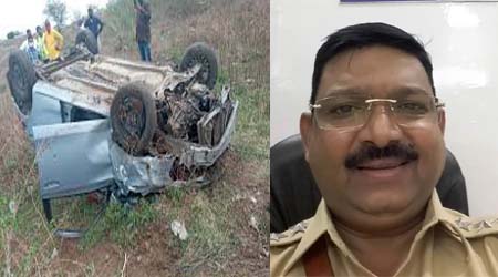 अमळनेर विभागाचे पोलीस उपअधीक्षक राजेंद्र ससाणे यांचा अपघातात मृत्यू झाला.