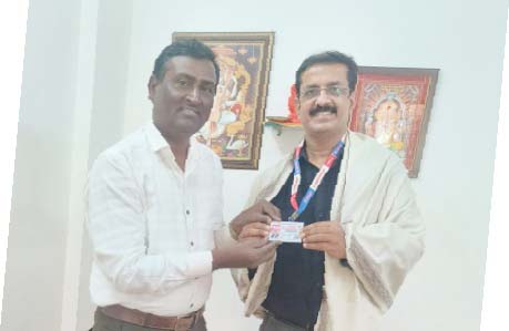 क्राईम बॉर्डर के महाराष्ट्र राज्य प्रतिनिधी पद पर सुधीर बाजपेयी (सर) नियुक्त