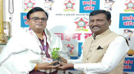 श्री.संतोष भोईर (सर ) यांची क्राईम बॉर्डरच्या सह संपादक पदी नियुक्ती