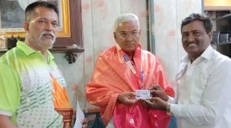 जेष्ठ समाज सेवक शिवाजी तु. झोडगे यांची क्राईम बॉर्डर च्या मुंबई /पुणे जिल्हा प्रतिनिधी पदावर दुसऱ्यांदा नियुक्ती