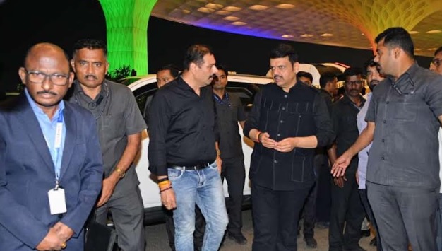 वर्ल्ड इकॉनॉमिक फोरम 2026 साठी मुख्यमंत्री देवेंद्र फडणवीस दावोसकडे रवाना