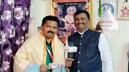 दिनेश सुवर्णा क्राईम बॉर्डर के प्रतिनिधी पद पर नियुक्त