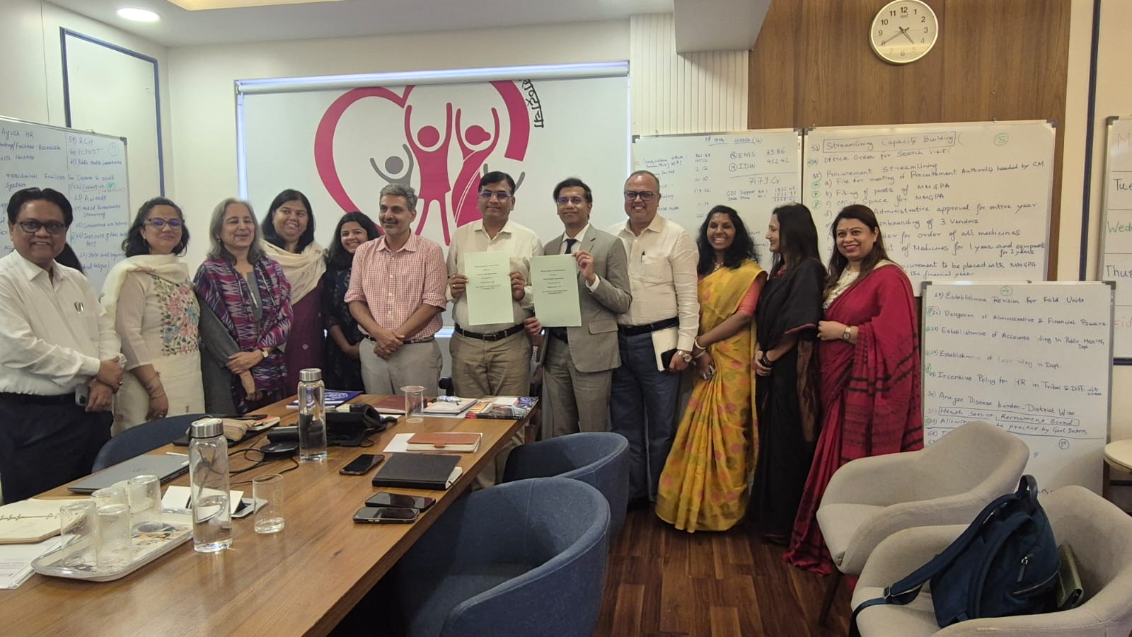 सामाजिक व वर्तन बदल उपक्रम बळकट करण्यासाठी सार्वजनिक आरोग्य विभागाचा सीआयएफएफ सोबत सामंजस्य करार