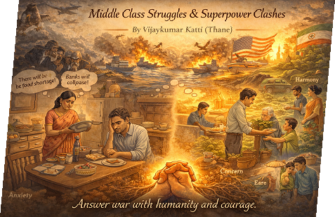 भाग १: ' मिडल क्लास'चा घास आणि जागतिक महासत्तांचा अट्टाहास