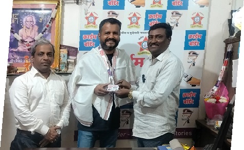 क्राईम बॉर्डर के  प्रतिनिधी पद ओस्टीन रेजिनाल्ड फर्नांडिस नियुक्त