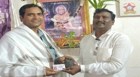 फकीरबा नेव्हार यांची क्राईम बॉर्डरच्या प्रतिनिधी पदावर नियुक्ती