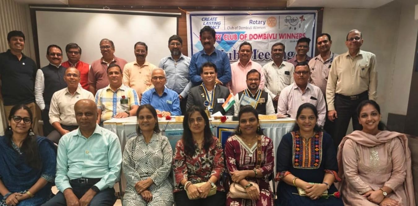 Rotary Club of Dombivli Winners Organises Thalassemia Awareness Session; Donates for Children's Blood Transfusions
